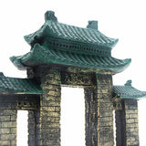 8" Saim Aquarium Resin Ancient Temple Ruins Ornament Fish Tank Decoration Acuarios Aquatic Aquarium Decorations B0000011770