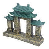 8" Saim Aquarium Resin Ancient Temple Ruins Ornament Fish Tank Decoration Acuarios Aquatic Aquarium Decorations B0000011770