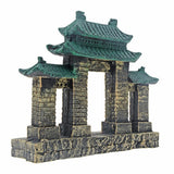 8" Saim Aquarium Resin Ancient Temple Ruins Ornament Fish Tank Decoration Acuarios Aquatic Aquarium Decorations B0000011770