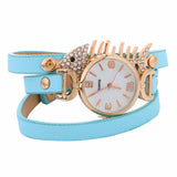 Ladies Bracelet Table Fish Thief Circle Watch Student  Fashion Table